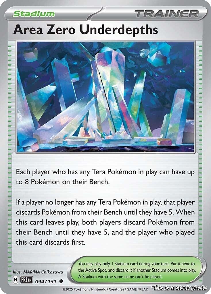 Area Zero Underdepths - 094/131 - [PRE - SV: Prismatic Evolutions]