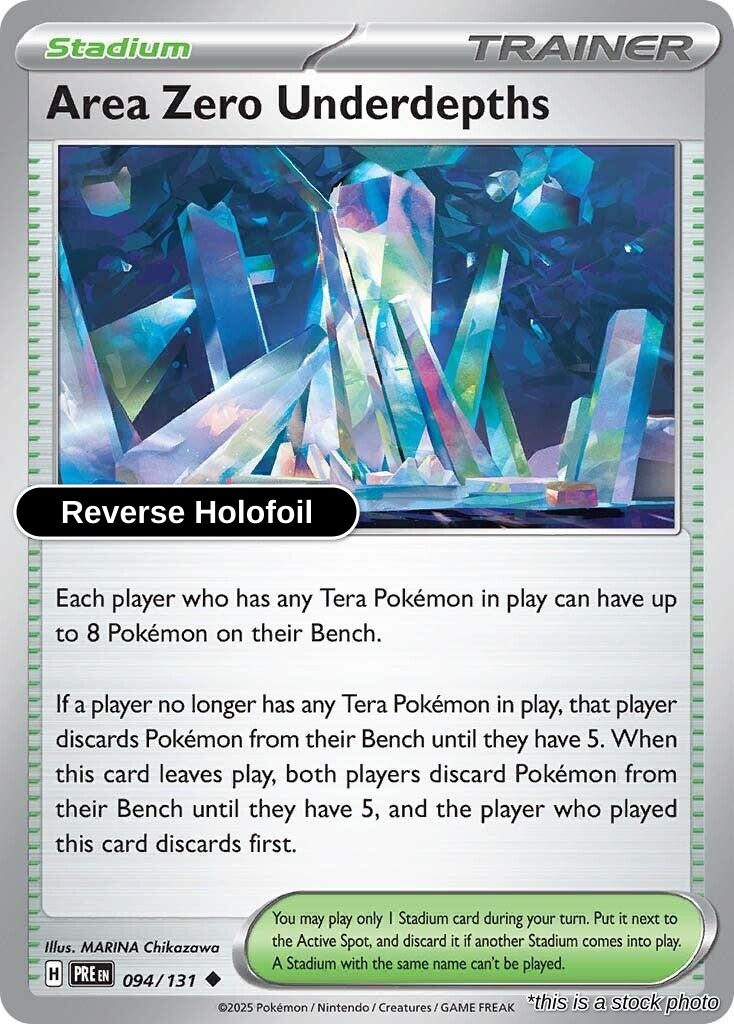 Area Zero Underdepths - 094/131 - [PRE - SV: Prismatic Evolutions] - Reverse Holofoil