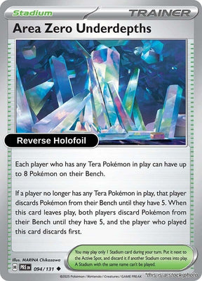 Area Zero Underdepths - 094/131 - [PRE - SV: Prismatic Evolutions] - Reverse Holofoil