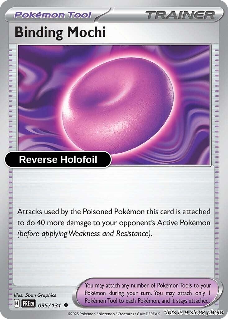 Binding Mochi - 095/131 - [PRE - SV: Prismatic Evolutions] - Reverse Holofoil