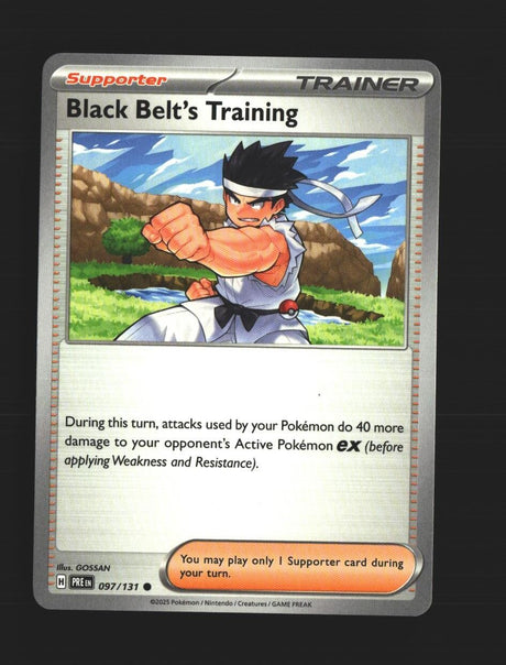 Black Belt's Training - 097/131 - [PRE - SV: Prismatic Evolutions]