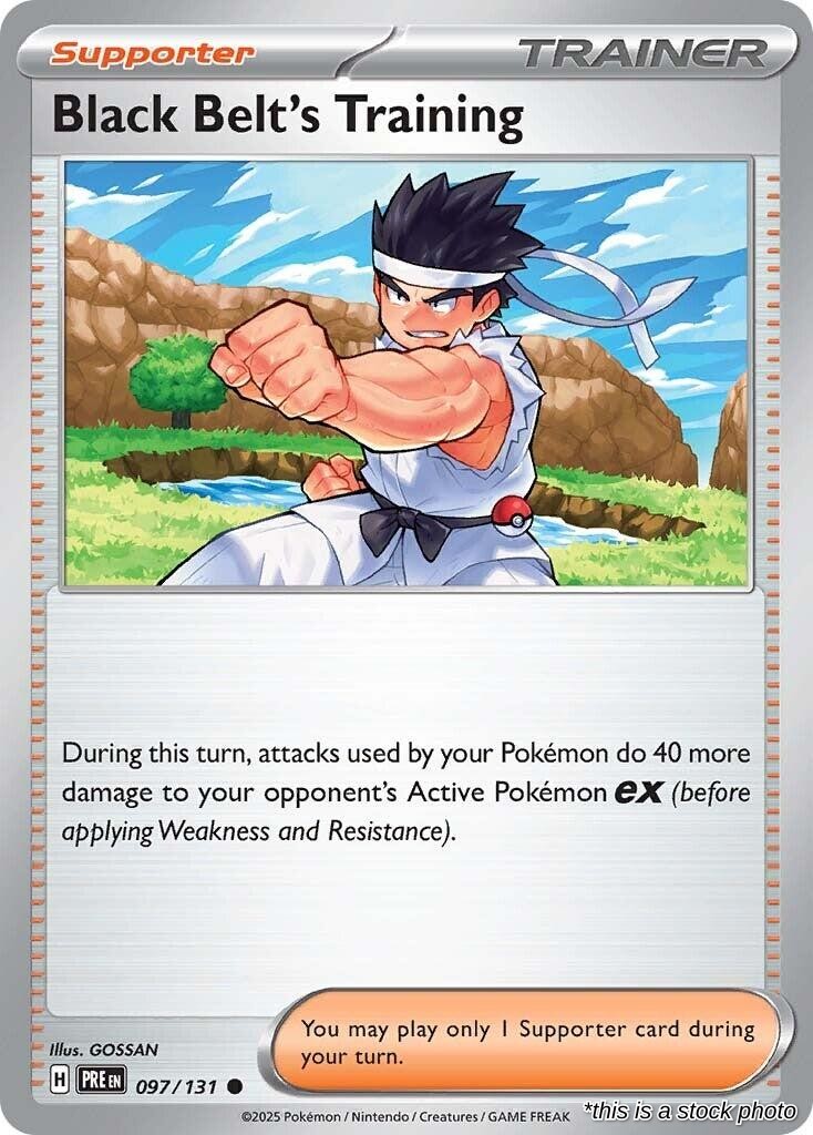 Black Belt's Training - 097/131 - [PRE - SV: Prismatic Evolutions]