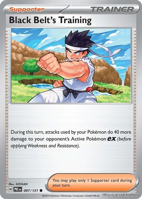 Black Belt's Training - 097/131 - [PRE - SV: Prismatic Evolutions]