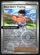 Black Belt's Training - 097/131 - [PRE - SV: Prismatic Evolutions] - Reverse Holofoil