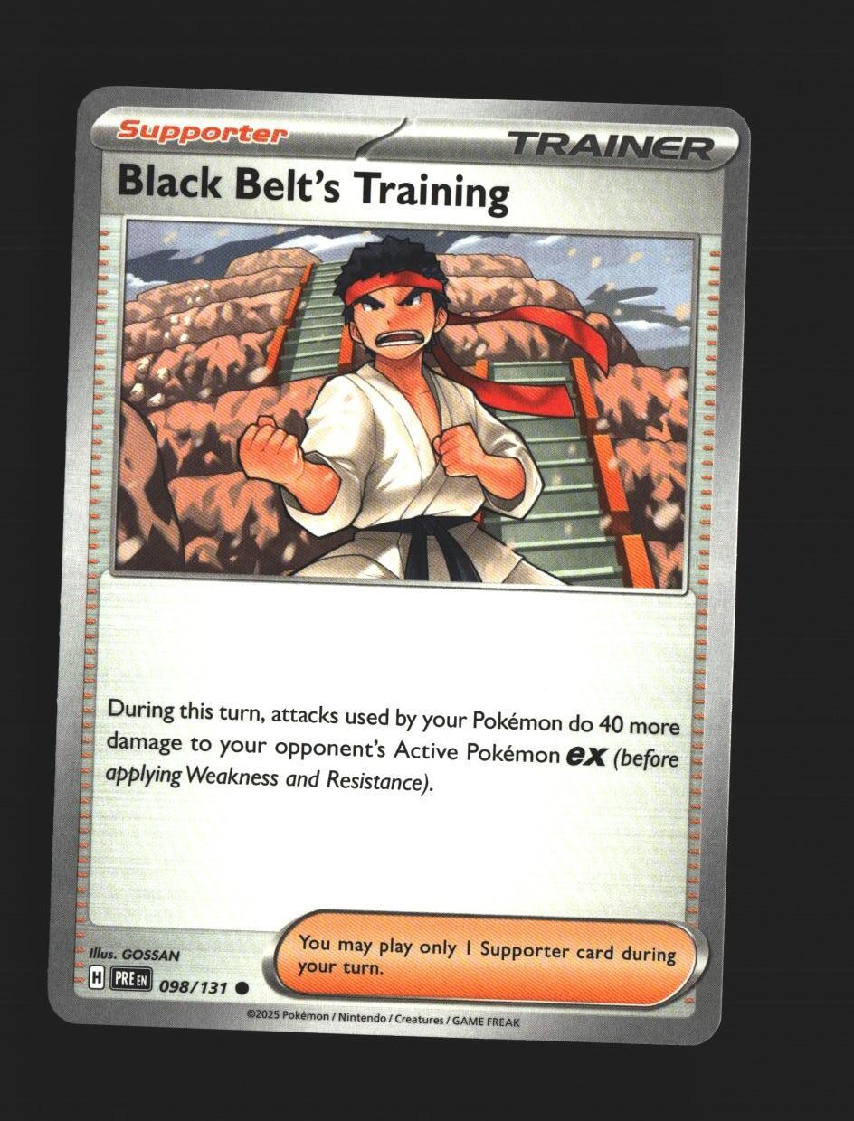 Black Belt's Training - 098/131 - [PRE - SV: Prismatic Evolutions]