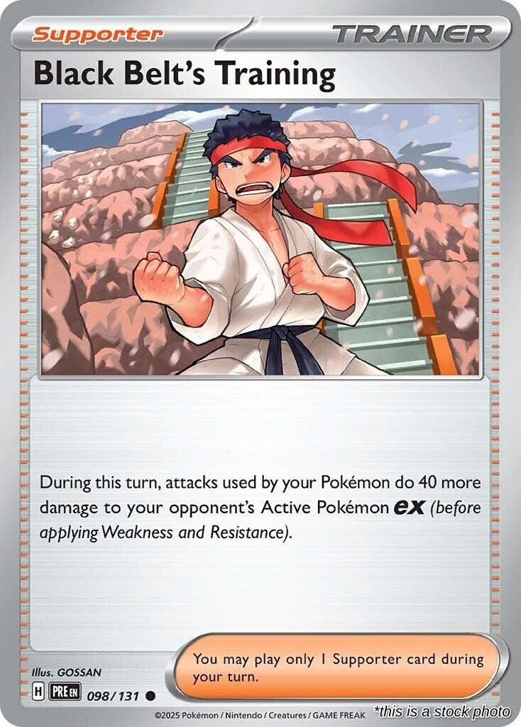 Black Belt's Training - 098/131 - [PRE - SV: Prismatic Evolutions]