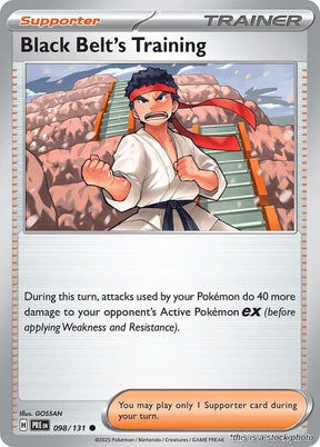 Black Belt's Training - 098/131 - [PRE - SV: Prismatic Evolutions]