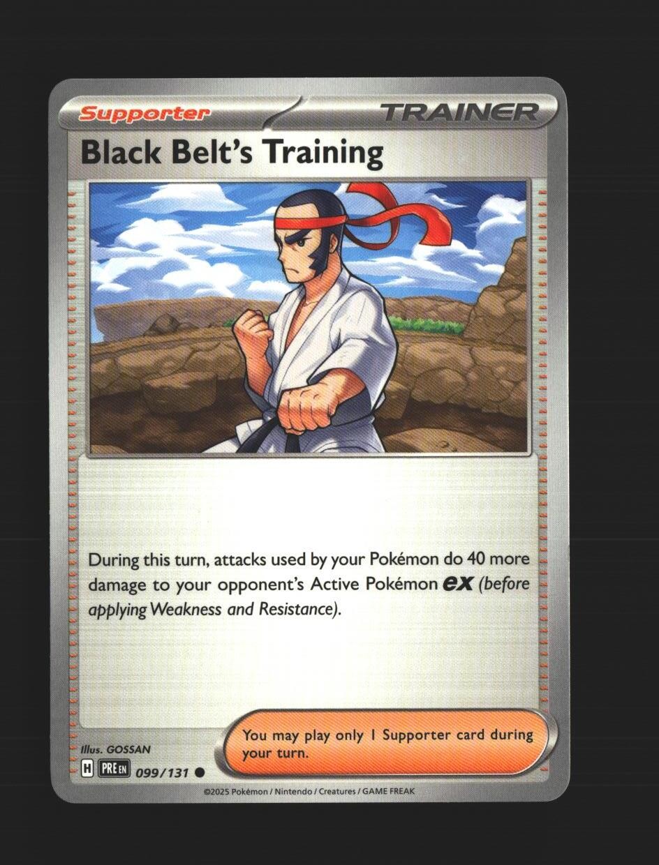 Black Belt's Training - 099/131 - [PRE - SV: Prismatic Evolutions]