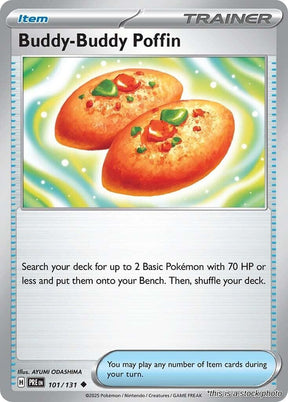 Buddy-Buddy Poffin - 101/131 - [PRE - SV: Prismatic Evolutions]