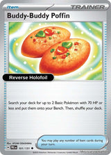 Buddy-Buddy Poffin - 101/131 - [PRE - SV: Prismatic Evolutions] - Reverse Holofoil