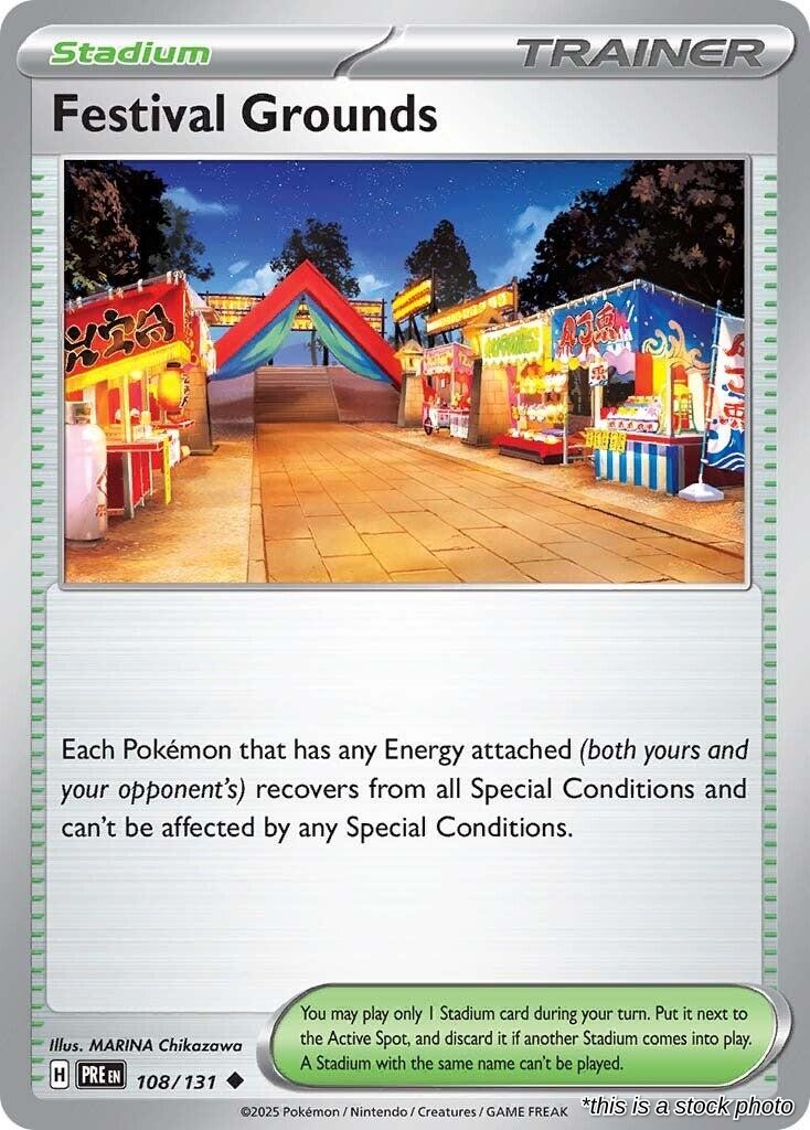 Festival Grounds - 108/131 - [PRE - SV: Prismatic Evolutions]