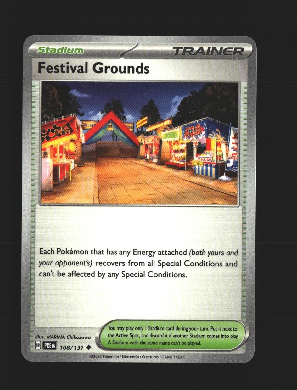 Festival Grounds - 108/131 - [PRE - SV: Prismatic Evolutions]