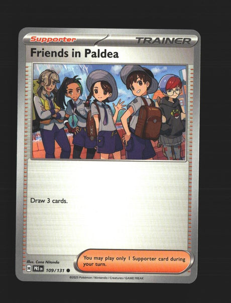 Friends in Paldea - 109/131 - [PRE - SV: Prismatic Evolutions]