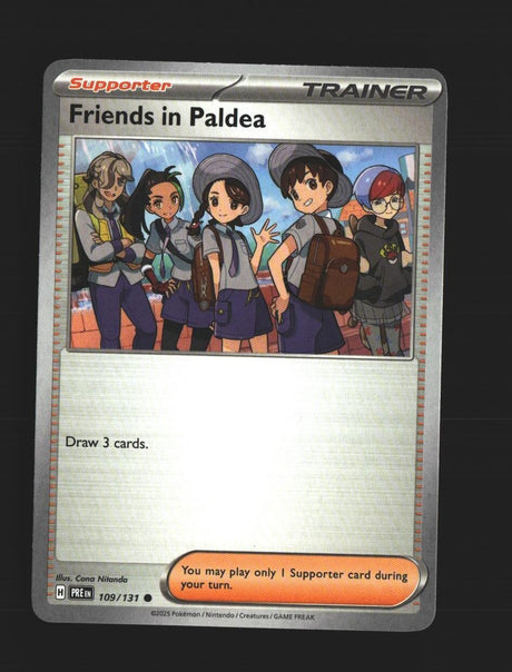 Friends in Paldea - 109/131 - [PRE - SV: Prismatic Evolutions]