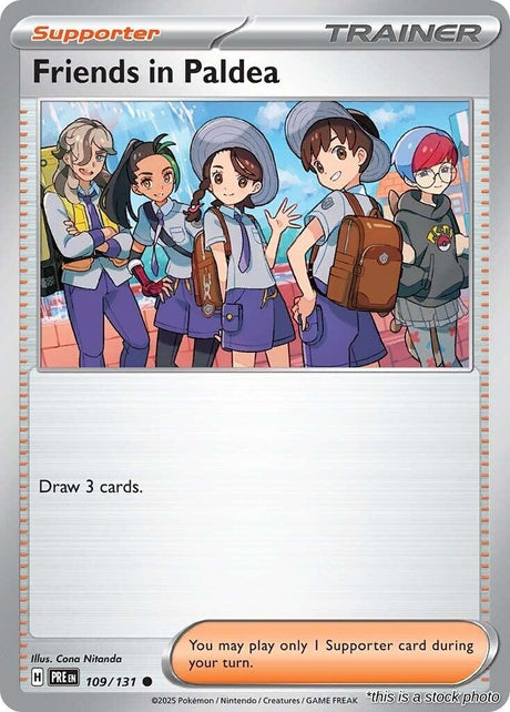 Friends in Paldea - 109/131 - [PRE - SV: Prismatic Evolutions]