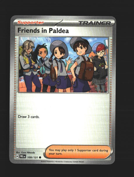 Friends in Paldea - 109/131 - [PRE - SV: Prismatic Evolutions]