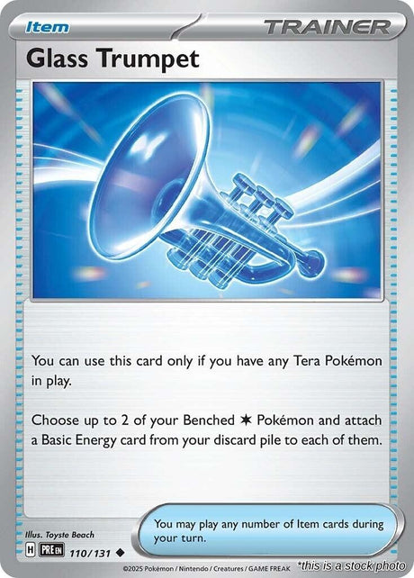 Glass Trumpet - 110/131 - [PRE - SV: Prismatic Evolutions]