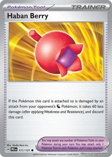 Haban Berry - 111/131 - [PRE - SV: Prismatic Evolutions]
