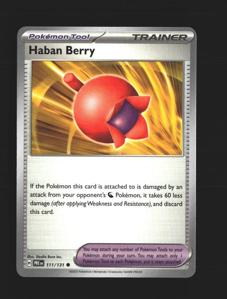 Haban Berry - 111/131 - [PRE - SV: Prismatic Evolutions]