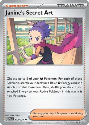 Janine's Secret Art - 112/131 - [PRE - SV: Prismatic Evolutions]