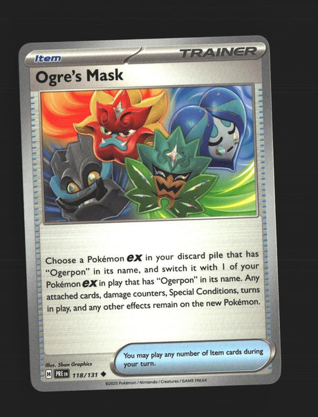 Ogre's Mask - 118/131 - [PRE - SV: Prismatic Evolutions]