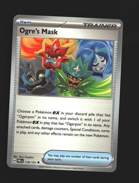 Ogre's Mask - 118/131 - [PRE - SV: Prismatic Evolutions]