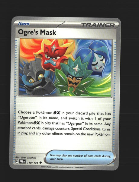 Ogre's Mask - 118/131 - [PRE - SV: Prismatic Evolutions]