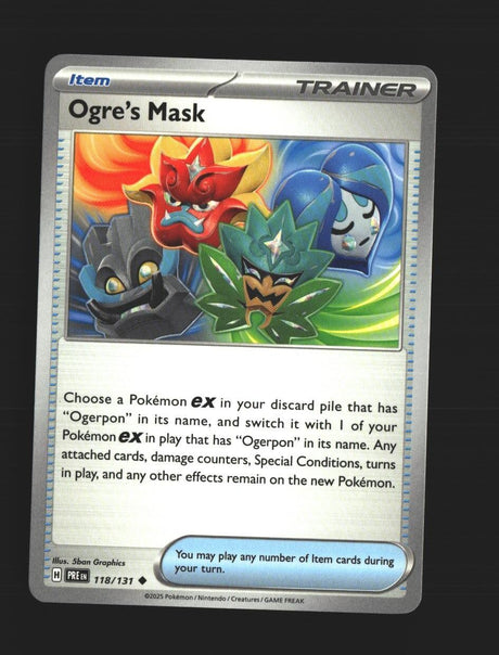 Ogre's Mask - 118/131 - [PRE - SV: Prismatic Evolutions]