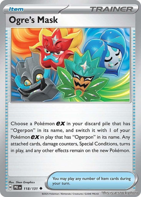 Ogre's Mask - 118/131 - [PRE - SV: Prismatic Evolutions]