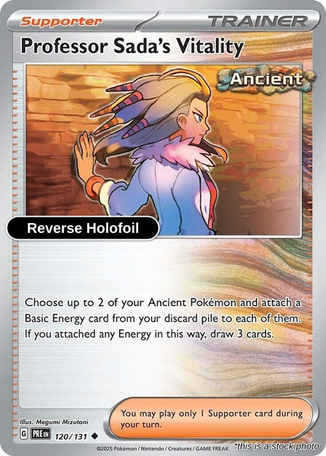 Professor Sada's Vitality - 120/131 - [PRE - SV: Prismatic Evolutions] - Reverse Holofoil