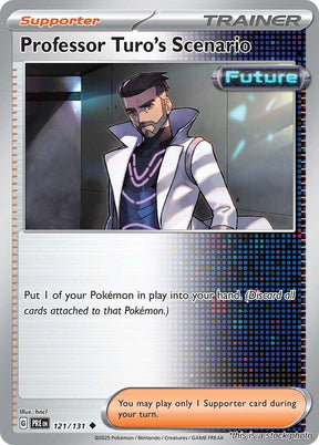 Professor Turo's Scenario - 121/131 - [PRE - SV: Prismatic Evolutions]