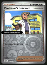 Professor's Research [Professor Oak] - 122/131 - [PRE - SV: Prismatic Evolutions] - Reverse Holofoil