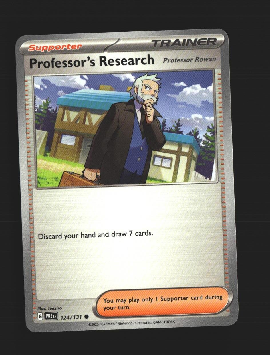 Professor's Research [Professor Rowan] - 124/131 - [PRE - SV: Prismatic Evolutions]