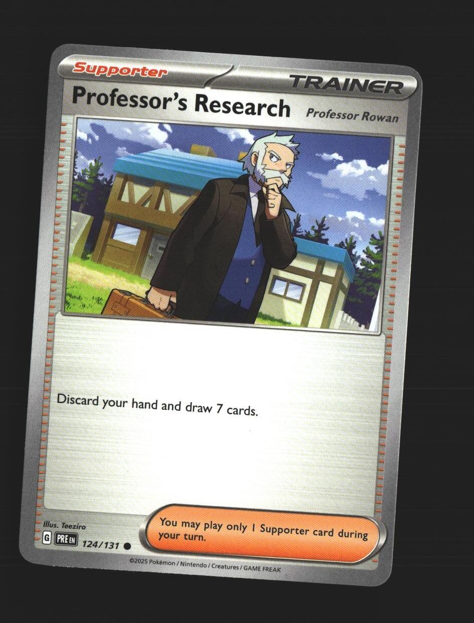 Professor's Research [Professor Rowan] - 124/131 - [PRE - SV: Prismatic Evolutions]
