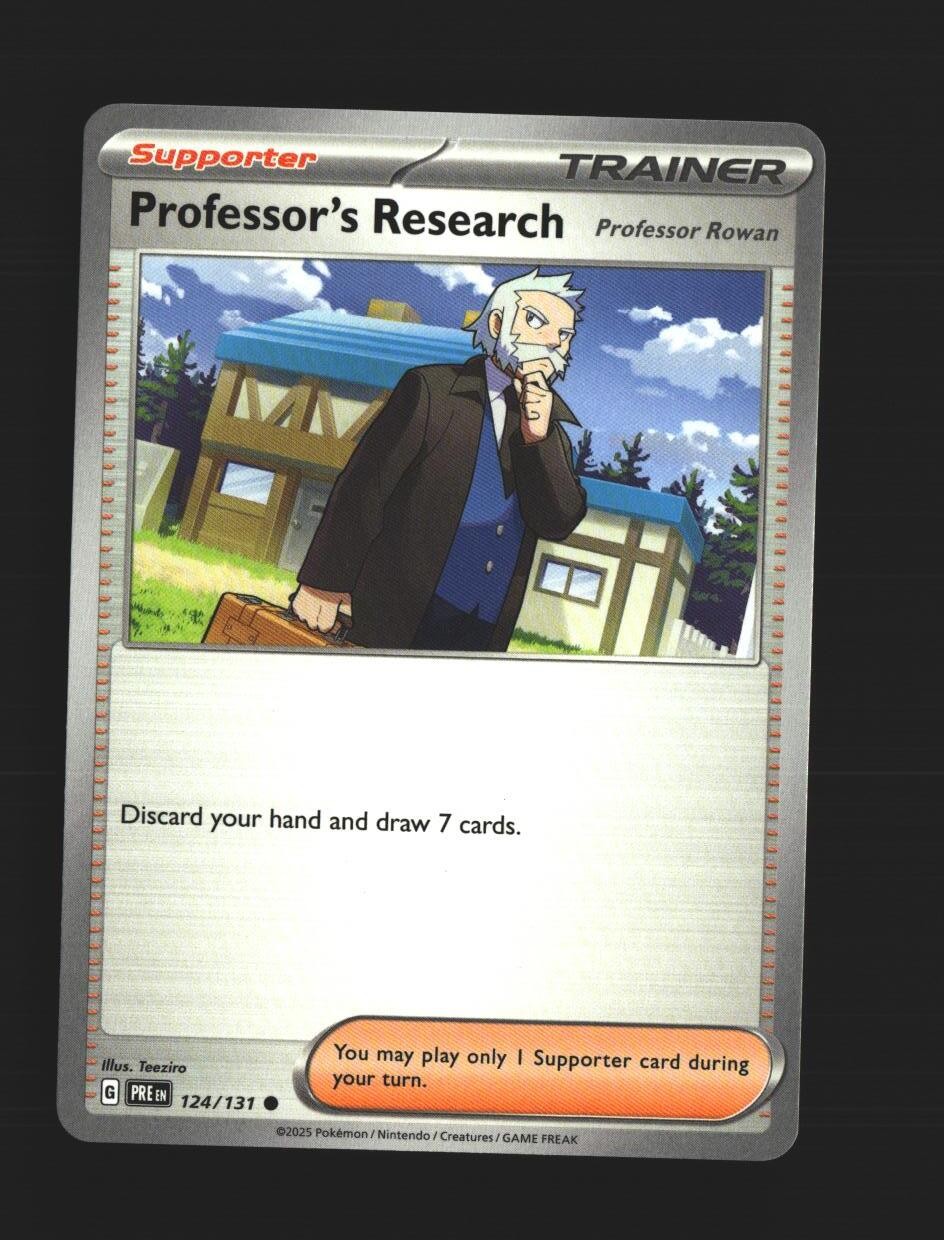 Professor's Research [Professor Rowan] - 124/131 - [PRE - SV: Prismatic Evolutions]