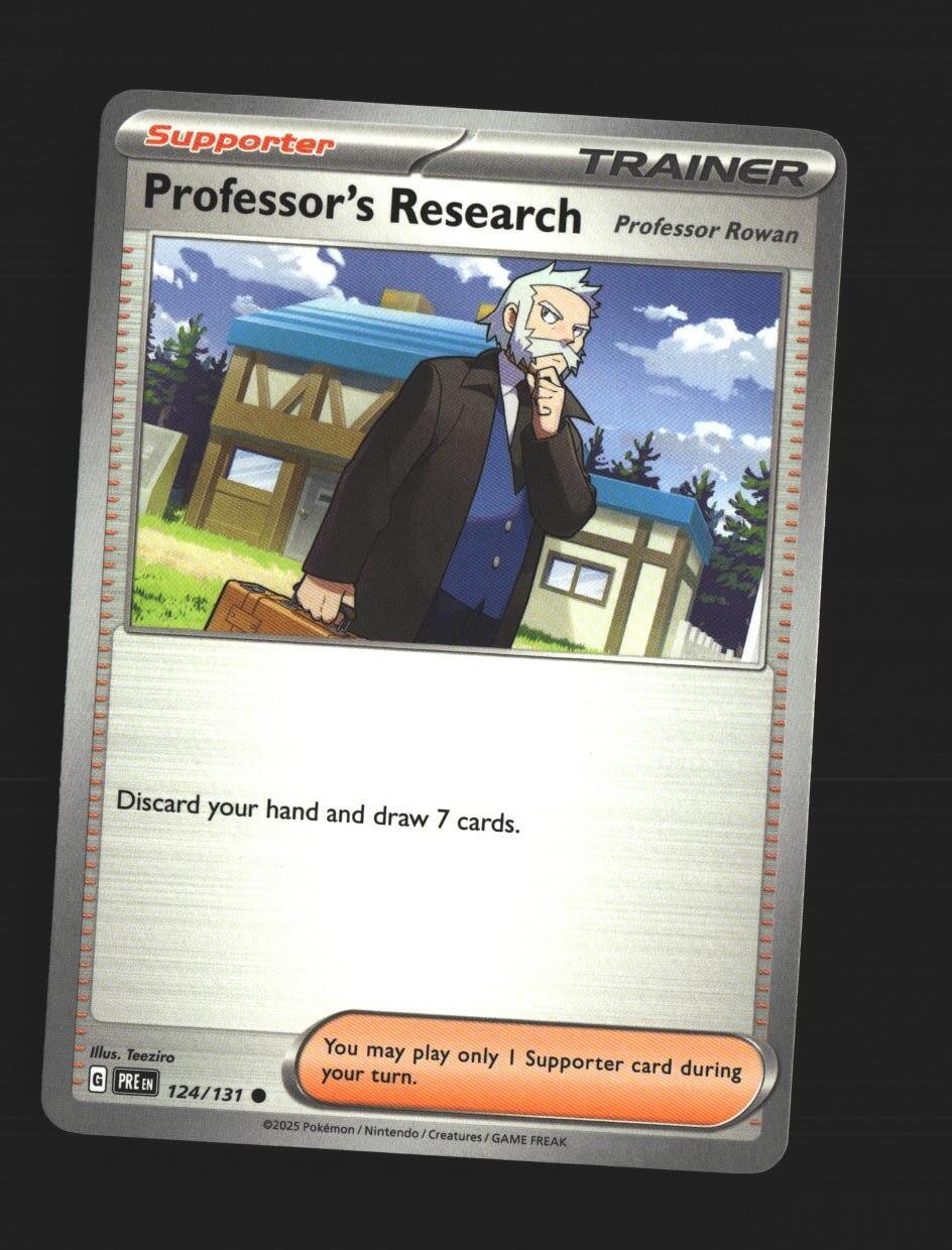 Professor's Research [Professor Rowan] - 124/131 - [PRE - SV: Prismatic Evolutions]