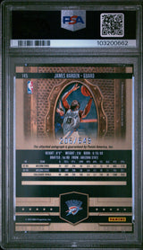 James Harden 2009-10 Panini Court Kings #145 #/649 PSA 10