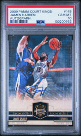 James Harden 2009-10 Panini Court Kings #145 #/649 PSA 10