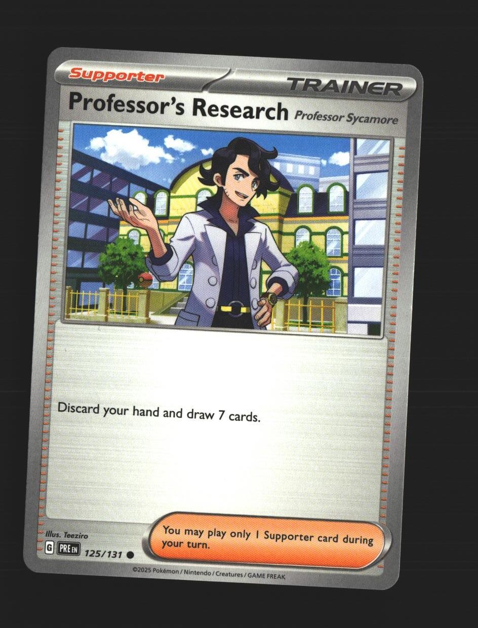 Professor's Research [Professor Sycamore] - 125/131 - [PRE - SV: Prismatic Evolutions]