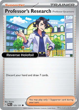 Professor's Research [Professor Sycamore] - 125/131 - [PRE - SV: Prismatic Evolutions] - Reverse Holofoil
