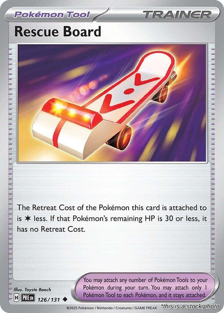 Rescue Board - 126/131 - [PRE - SV: Prismatic Evolutions]