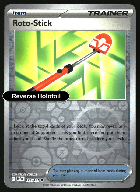 Roto-Stick - 127/131 - [PRE - SV: Prismatic Evolutions] - Reverse Holofoil