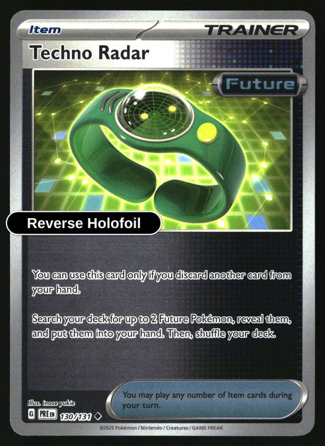 Techno Radar - 130/131 - [PRE - SV: Prismatic Evolutions] - Reverse Holofoil