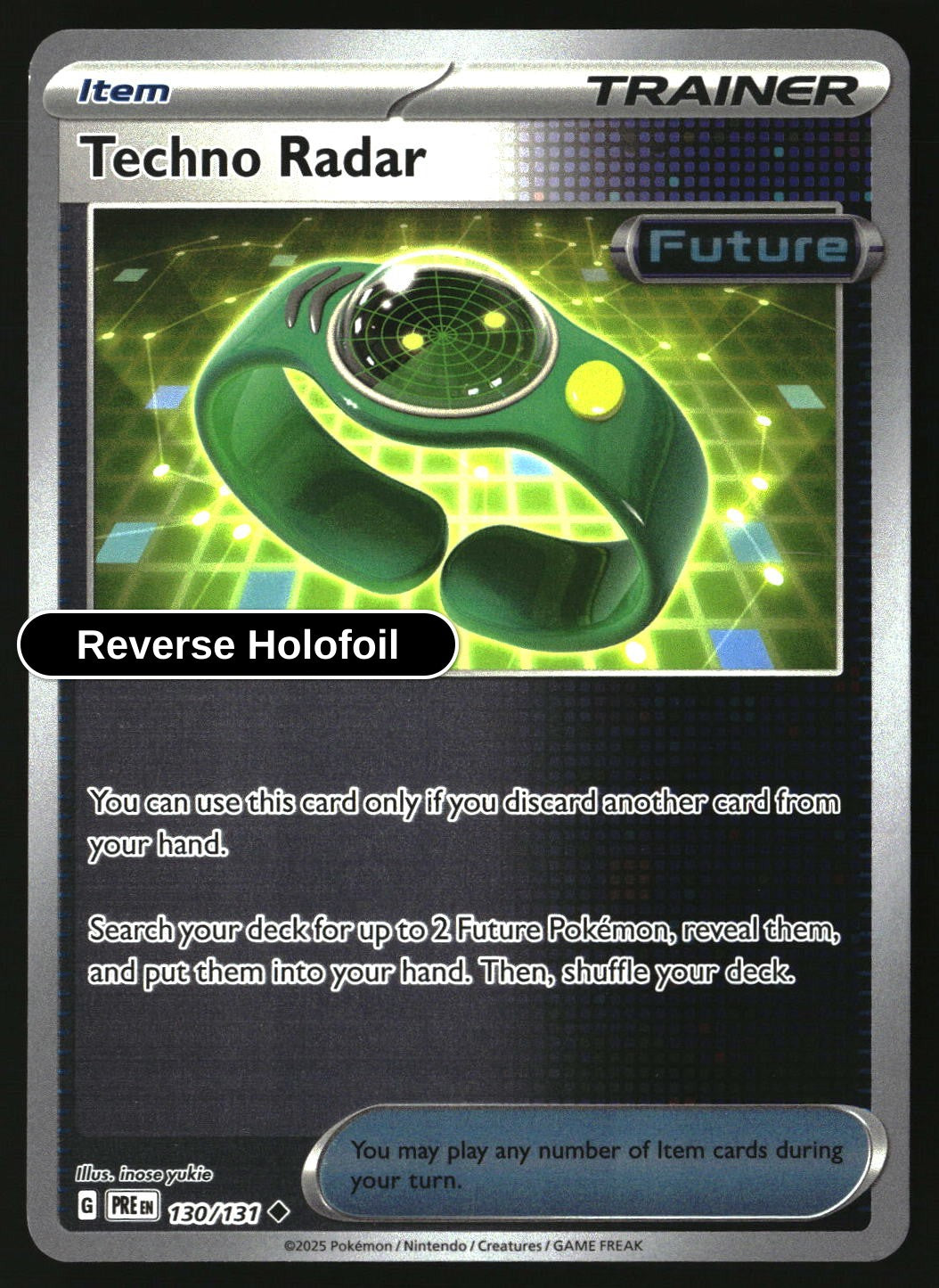 Techno Radar - 130/131 - [PRE - SV: Prismatic Evolutions] - Reverse Holofoil