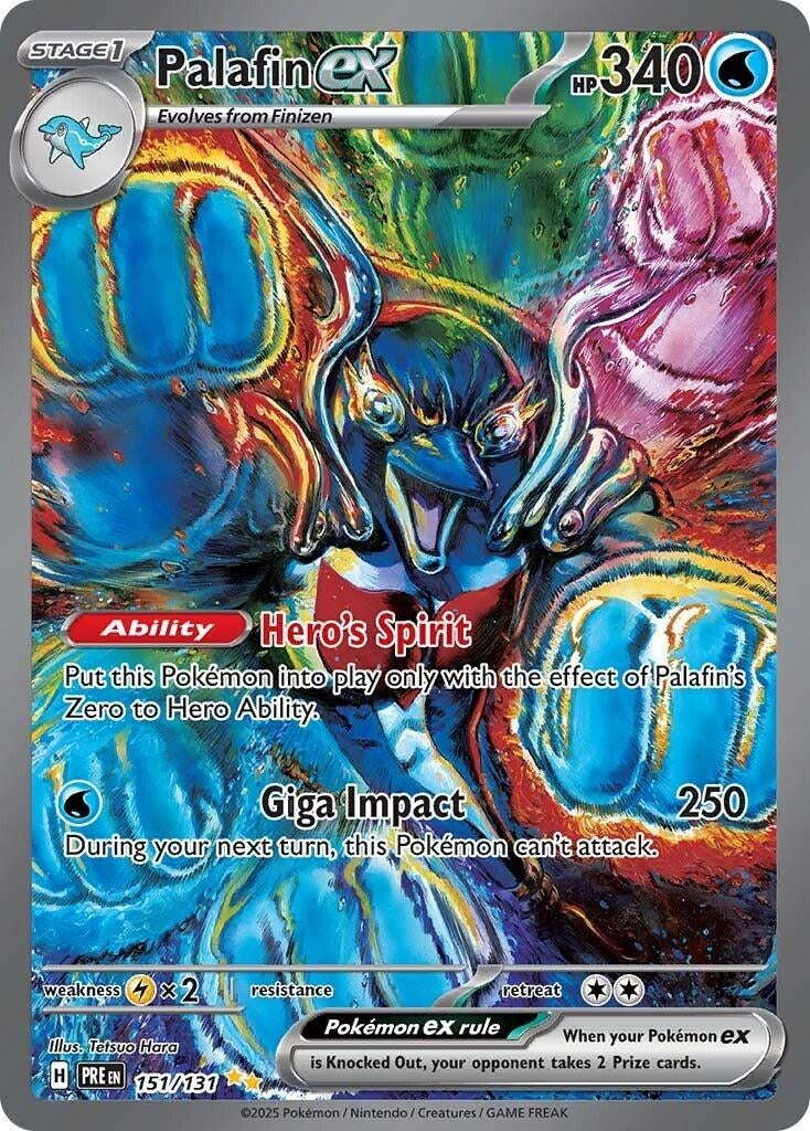 Palafin ex (151/131) [SV: Prismatic Evolutions]