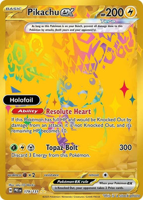 Pikachu ex - 179/131
