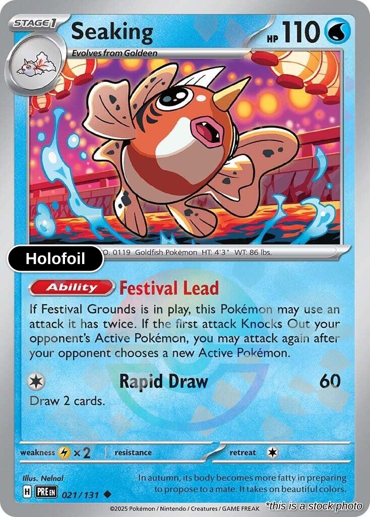 Seaking (Poke Ball Pattern)