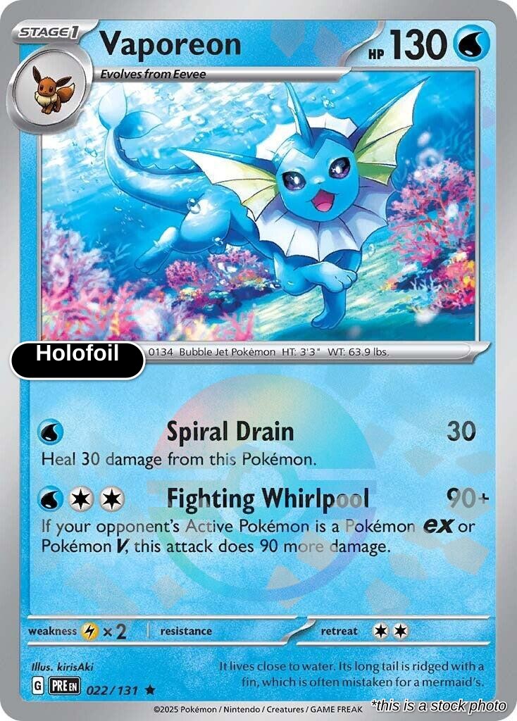 Vaporeon (Poke Ball Pattern)