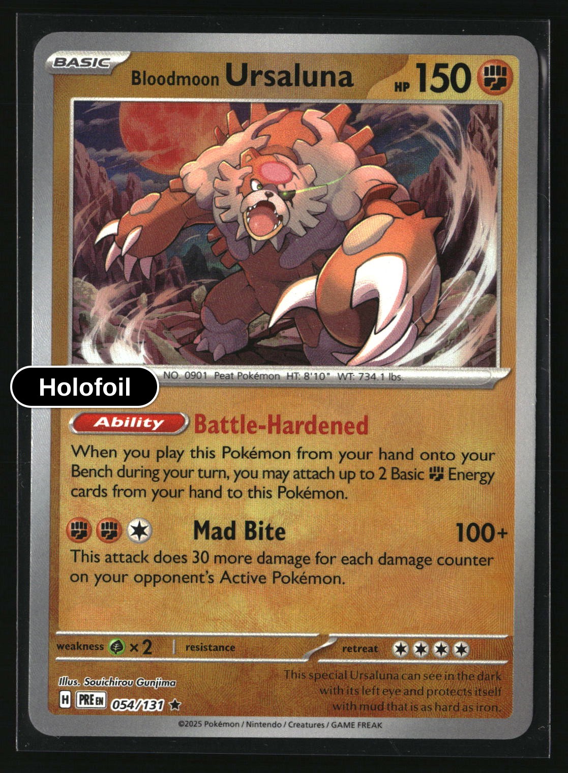 Bloodmoon Ursaluna (Poke Ball Pattern)