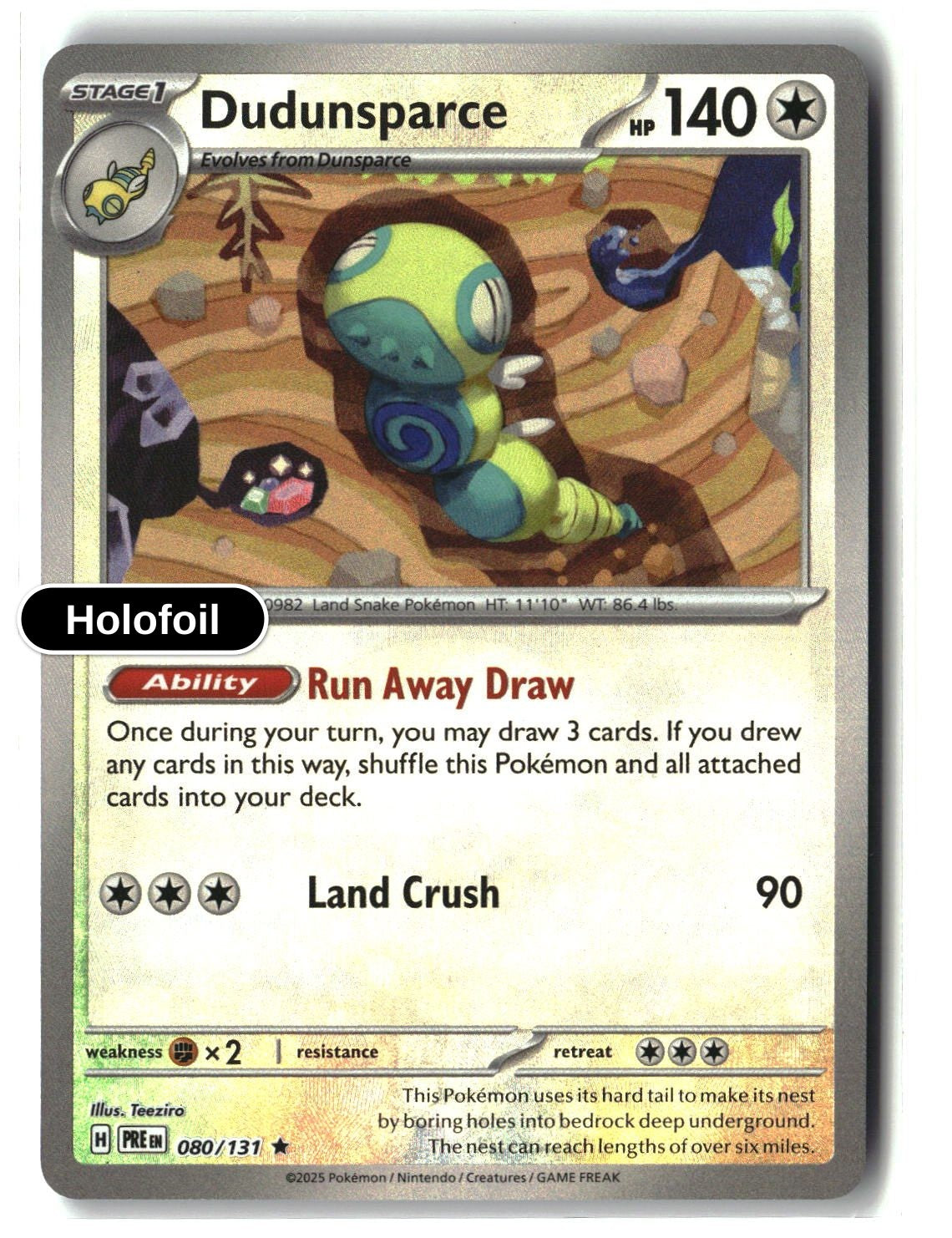 Dudunsparce (Poke Ball Pattern)